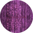 thumbnail image 1 of Ahgly Company Indoor Round Abstract Purple Contemporary Area Rugs, 8' Round, 1 of 4