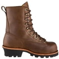 thumbnail image 4 of Chippewa Men's  8" Paladin Logger Lace-To-Toe Waterproof Steel Toe Boot Brown - 73101, 4 of 7