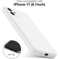 thumbnail image 3 of PEACNNG-Case for iPhone 11 Case with Screen Protector,Pass 16ft Drop Test Shockproof Durable Soft Flexible Silicone Gel Rubber Cover,Slim Fit Protective Phone Case for Phone 11, 3 of 5