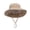 Khaki, variant on Toddler Bucket Hats for Boys Girls Solid Color Sun Hat – Lightweight Breathable UV Protection Summer Hat, Beach Essentials Fashion Accessories for Spring Outdoor Activities