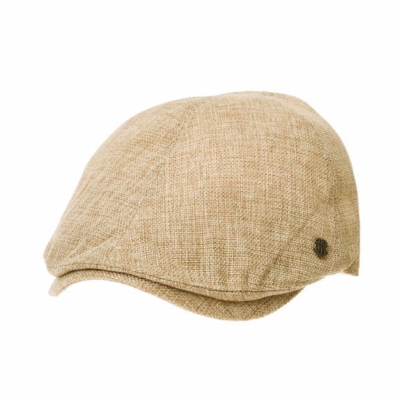 WITHMOONS Flat Cap Summer Cool Ivy Style Neutral Color Newsboy Hat AM3998 (Beige)