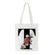 thumbnail image 1 of Bolsa de asas con inicial personalizada Regalo de acuarela floral para su carta Bolsa de tela Wmkox8yii HFSH72, 1 of 1