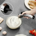 thumbnail image 6 of OEFNTAC Cordless Rechargeable Electric Handheld Whisk Compact Mini Portable Mixer 5-Speed Stainless Steel Beater Home Baking Cake Cream Egg Milk Frother DIY Kitchen Appliance Easy Clean, 6 of 9