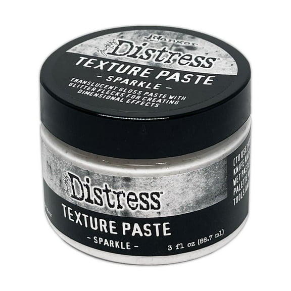 Tim Holtz Distress Texture Paste 3oz-Sparkle
