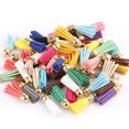thumbnail image 3 of 10 Pieces Keychain Charms Tassels Delicate Small Decorations Accessory Finding Supplies Craft Accessories Jewelry Making Props Tassel for DIY Red, 3 of 6