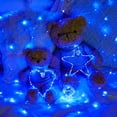 thumbnail image 3 of Guirnalda de luces LED Ineximun de 7 pies, 20 LED azules, impermeables, 3 of 7