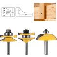 thumbnail image 4 of 3PCS/Set 8mm Shank Raised Panel Cabinet Door raised panel Router Bit Set 3 Bit Woodworking Milling Cutter Router Bits, 4 of 6