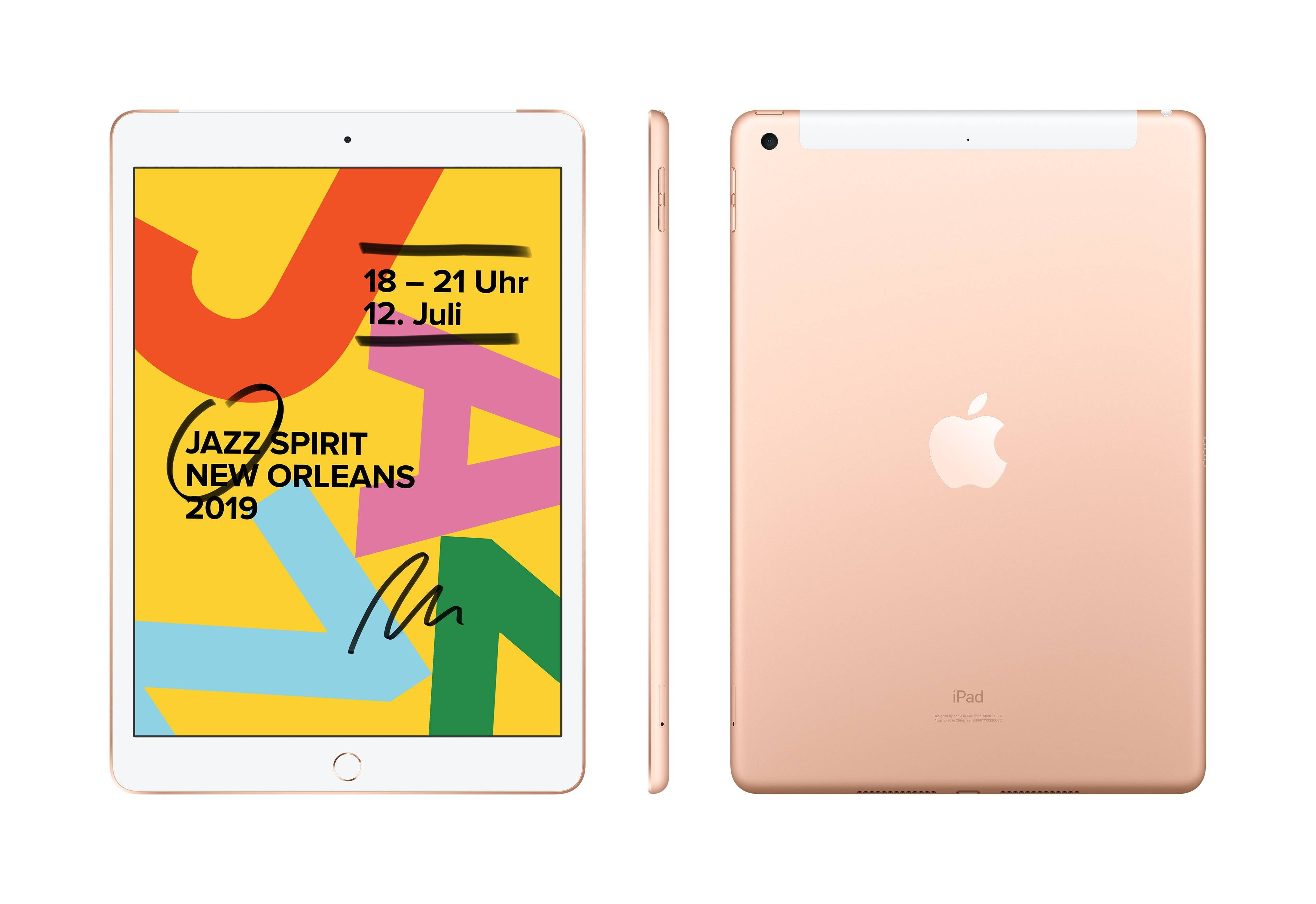 Restored Apple Ipad 7th. Gen - 10.2" Apple A10 Fusion Quad-Core 3GB RAM 128GB Storage - Only Wifi (Refurbished)