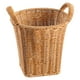 thumbnail image 1 of Cesta de mimbre de imitación, cesta con asas dobles, cesta de flores, cesta para artículos diversos, 1 of 5