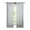 White, variant on White Sheer Voile Window Treatment Rod Pocket Curtain Panels for Kitchen, Bedroom and Living Room (40 x 79 inches Long, 1 Panel)