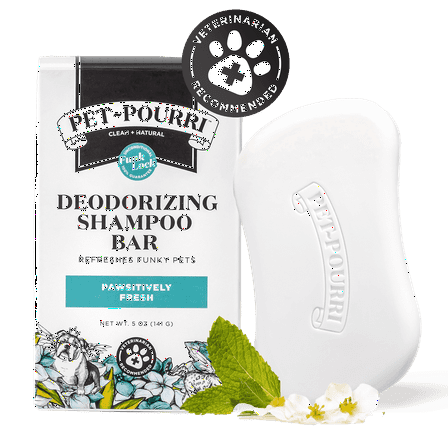 Pet Evd 5oz Pawsitively Fresh Pet Shampoo Bar Cspk Natl 12/4 CS