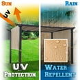 thumbnail image 4 of SUNRISEUMBRELLA 18' x 8.2' Universal Replacement Top Cover for Pergola StructCanopy ure(Canopy Only)(Beige), 4 of 4