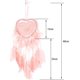 thumbnail image 5 of Decoración de pared BRILLAR Corazón Hueco Atrapasueños de Rosas Oso de Fresa 1 pieza, 5 of 5