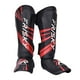 thumbnail image 2 of Espinilleras Zulema Muay Thai Kickboxing M Rojo Negro, 2 of 8