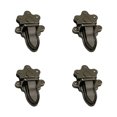 thumbnail image 3 of 4pcs Purse Lock Catch Handbag Fasteners Thumb Lock Box Clasp Press Locks, 3 of 8