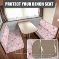 thumbnail image 2 of XYZCANDO Cherry Blossom RV Dinette Cushion Covers Universal Bench Seat Cover Furniture Covers for Sofa and Loveseat Comfortable 2 Seat Couch Cover Camper Must Haves, 2 of 7