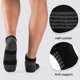 thumbnail image 4 of Calcetines COOVAN para hombre, 10 pares, cómodos y de corte bajo, 4 of 9