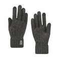thumbnail image 2 of D-GROEE 1 Pair Ski Gloves Knitted Thread Elastic Cuff Windproof Thickened Thermal Soft Knit Winter Gloves for Daily Life, 2 of 8