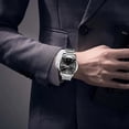 thumbnail image 5 of WIFKLSIIPG Men's Watch Business Wear Watch Casual Stainless Steel Night Light Men's Two Color Watch, 5 of 5