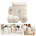 thumbnail image 2 of Large Mesh Laundry With Drawstring Durable Wash For Delicates And Garments Reusable Organizer Storage For Travel College Dorm Home Washing Machine Laundry with Wheels Laundry Tidy Cups Laundry Sorting, 2 of 7