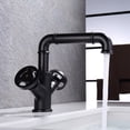 thumbnail image 2 of Dual Handle Deck Mounted Bathroom Sink Faucet, 2 of 5