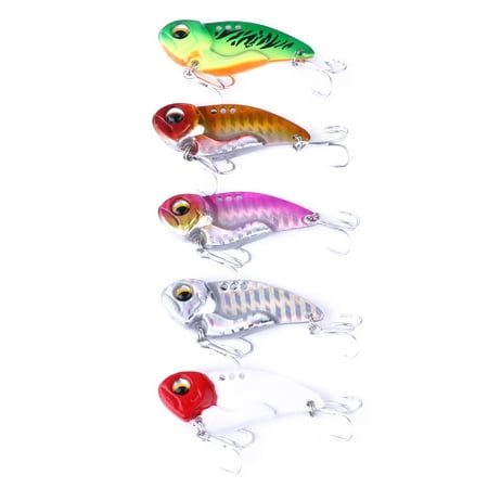 HENGJIA Blade Bait Fishing Lures for Bass Walleye Long Cast Metal Fishing Spoons Baits for Pike Trout Freshwater Saltwater Blade Baits Crankbaits Fishing Gear