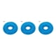 thumbnail image 1 of Methold Pet Chew Toy Training Squeak Ring Ball TPR Molar Sound Interactivo Juego Juguete, Azul 1, L azul eléctrico L 3piezas, 1 of 6