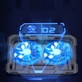 thumbnail image 3 of Almohadilla de refrigeración para portátil de 7 a 16 pulgadas | fuente de alimentación USB portátil ultrafina Adepaton CZDZ-HY86, 3 of 5