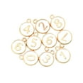 thumbnail image 4 of HILABEE 3x 10pcs 0-9 Enamel Number Pendants DIY Jewelry Making Accessories .6x0.5inch Elegant Trendy for Women, 4 of 8