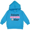 thumbnail image 2 of Inktastic Future Soccer Star Girls Toddler Hoodie, 2 of 4