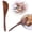 Brown, variant on Wooden Butter Knives, Cheese Spreaders for Jam, Condiments, Sandwiches, and Baking - Compact 5.9 Inch Butter Spreaders Knife for Home, Restaurant, Picnic, and Camping