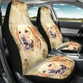 thumbnail image 4 of Xoenoiee Labrador Dog Print Front Seat Covers for Car 2 Pack, Vehicle Seat Protector Car Seat Cushion, Universal Fit Auto Interior Seat Covers for Cars Truck Van SUV, 4 of 6