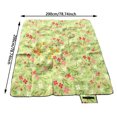 thumbnail image 3 of Hearth & Gear Picnic Blankets 200 X 200 Cm Picnic Blanket With Heat Insulated Underside Carry Handle Foldable Beach Blanket For Camping Beach Lightweight Hiking Gear Camping Necessities for Camping, 3 of 6