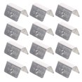 thumbnail image 4 of Miangastore Durable Stainless Steel Car Windshield Retaining Clip for Holding Silver 12pcs, 4 of 8