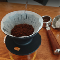 thumbnail image 4 of Pour over Coffee Dripper Filter Silicone Camping Coffee Filter for Travel Camping Office Home Coffee Accessories Black,1 x Pour Over Coffee Dripper,Black, 4 of 8