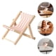 thumbnail image 4 of 2 soportes plegables para smartphone, silla de playa en miniatura, soporte de madera para teléfono, para oficina, dormitorio, sala de estar, escritorio, decoración, bonitos accesorios de playa, 4 of 8