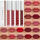 thumbnail image 4 of Matte Pink Velvet Lipstick 18 Colors Lip Gloss Long Lasting Non-marking Red Sexy Waterproof Liquid Lipsticks Lip Makeup Cosmetic, 4 of 5