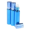 thumbnail image 2 of 3 Piezas de Botellas de Rodillo de Aceite Esencial para Aceites Esenciales Y Aceite de Y Perfume Y Aceite de Y Brillo de Y Sueros Azul Zulema Botellas de rodillo de aceite esencial, 2 of 8