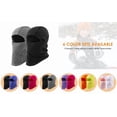 thumbnail image 5 of REDESS Balaclava Face Mask for Kid Warm Fleece Windproof Ski Mask for Boy and Girl,Black 2 Pack, 5 of 5