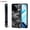 lattice camo, variant on for vivo iQOO Z9 Turbo/Y200 GT Case,Military Grade Drop Tested, Shockproof Matte Translucent Hard Back Slim Protective Case. Camo Black