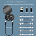 thumbnail image 4 of Multi-function USB Type-C PD 60W Data and Charging Cable, Compatible with Xiaomi iPhone, with Travel Case Storage Adapter and Fast Charger, 4 of 5