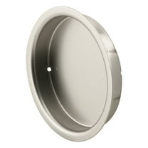 Prime-Line Products N 7206 2 in. Satin Nickel Closet Door Finger Pull (Pack of 2)