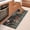 Mushroom, variant on Kitchen Rugs Set of 2, Mushroom Kitchen Mats Cushioned Anti Fatigue,Spring Kitchen Rugs Non Skid and Kitchen Floor Mats Waterproof, 17"X30" 17"X47"