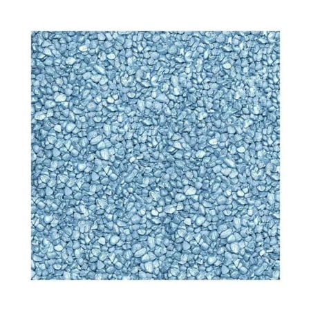 Pure Water Pebbles Premium Fresh Water Frosted Aquarium Gravel Pastel Blue, 1ea/5 lb