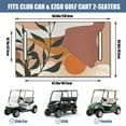 thumbnail image 3 of Practical Golf Cart Seat Cover 51" x 31", Microfiber Towel for EZGO, Club Car, Yamaha Front Seats, Easy Care, 3 of 8