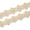 Champagne, variant on Sequin Embroidery Lace Trim 1.5 Inch Lightweight Sheer Scalloped Floral Daisy Corded Polyester Mesh - Black (4.5 Meters, 1 Pack)