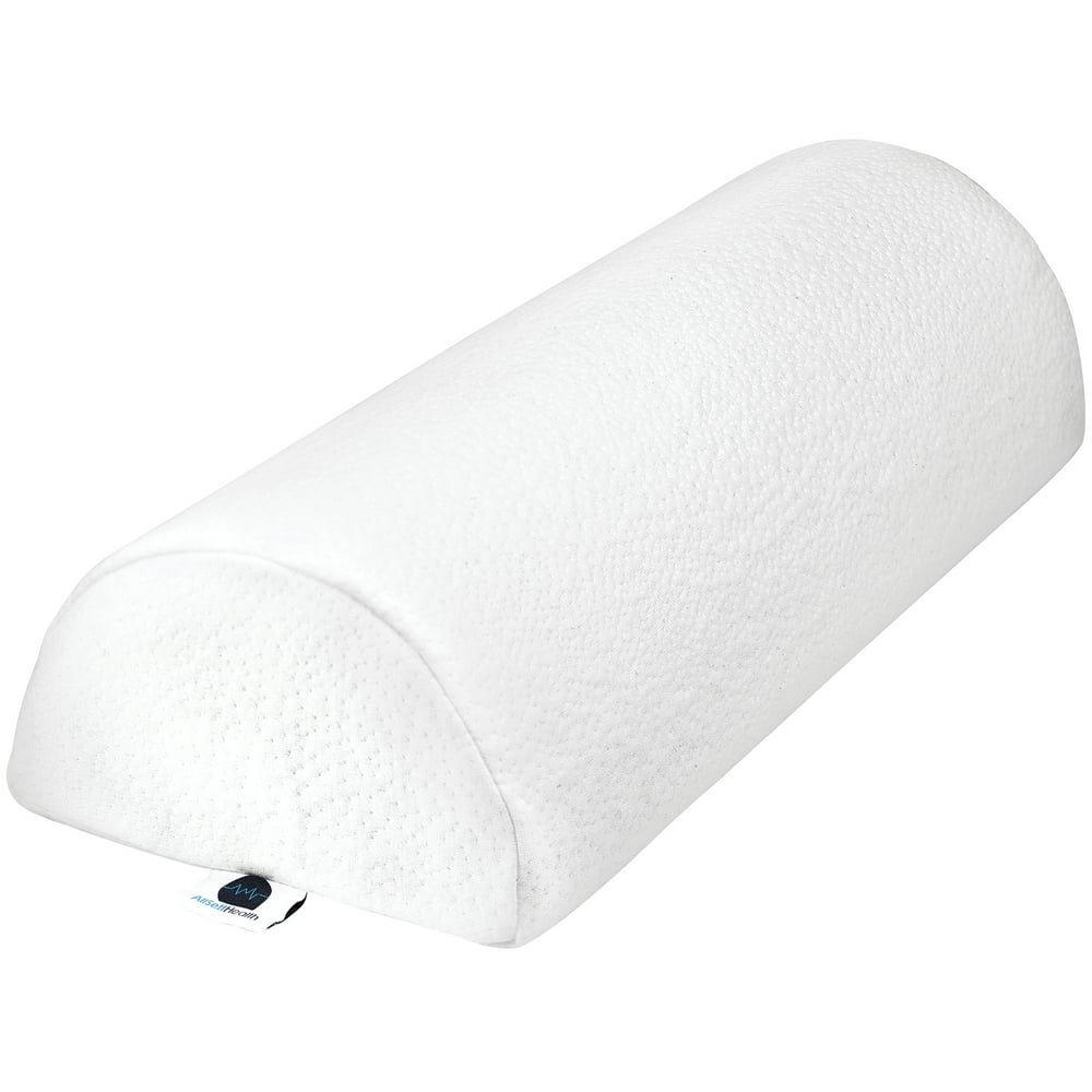 2 PACK XXL Half Moon Bolster pillow for Legs, Back and Head Semi