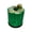 Green, variant on Plastic D Battery Holder Storage Box With Build In Fidgets Spinner Design For Neat Storage And Anxiety Relief Smooth Rotations