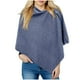 thumbnail image 1 of Capa larga con botones para mujer, chal para mujer, chal tejido, cárdigan, capa de lana, tops con hombros descubiertos, chales, bufanda, chal de color liso para mujer, ropa para muñecas, 1 of 3