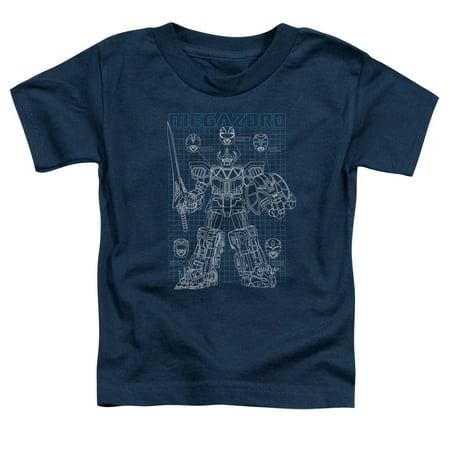 

Power Rangers Mega Plans Toddler T-Shirt Navy